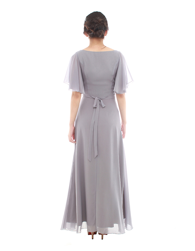 Victoria Maxi Dress in Grey
